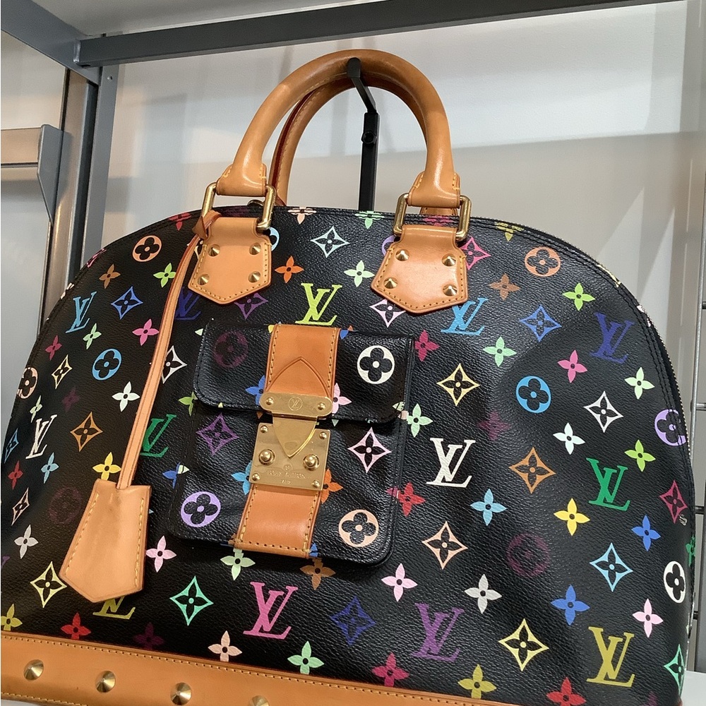 ❤️SOLD❤️ Louis Vuitton Alma GM Multicolor Monogram Handbag